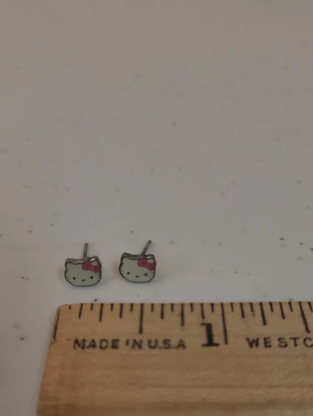Snoopy, Woodstock, and Hello Kitty Characters - 3 Post Earring Set